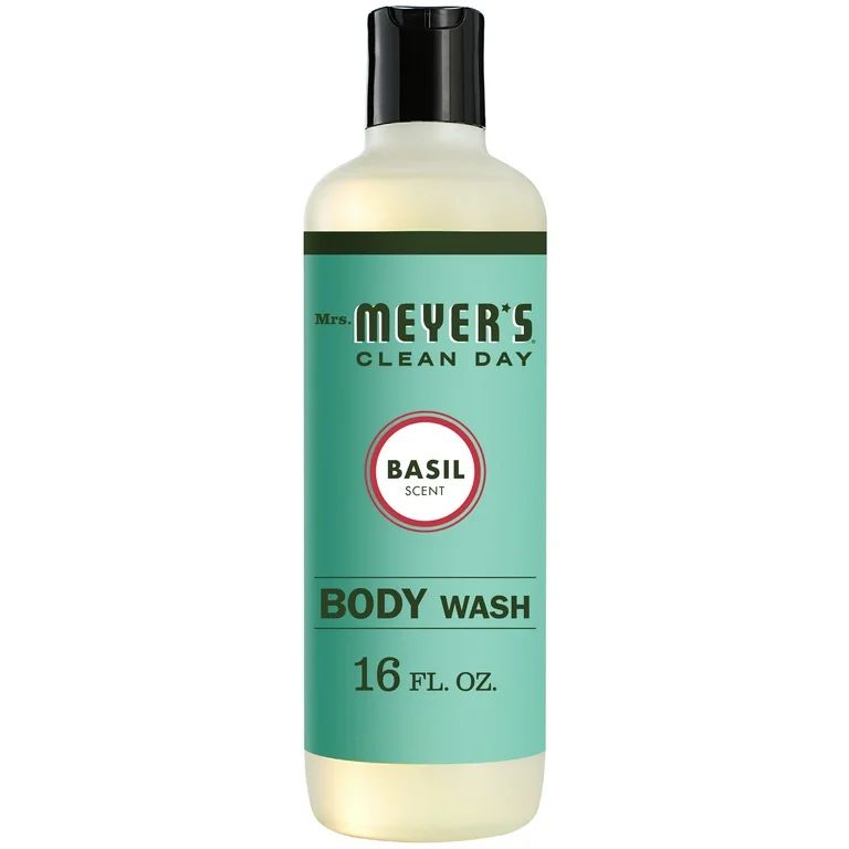 Mrs. Meyer's Clean Day Body Wash, Basil Scent, 16 ounce bottle | Walmart (US)