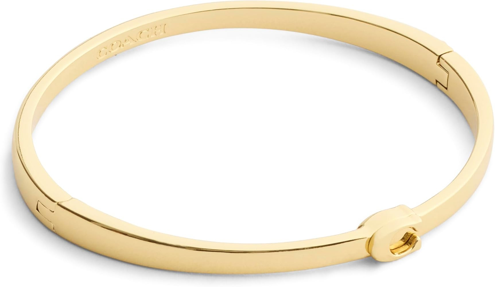 COACH Jewelry Women's Signature C Bangle Bracelet | Amazon (US)