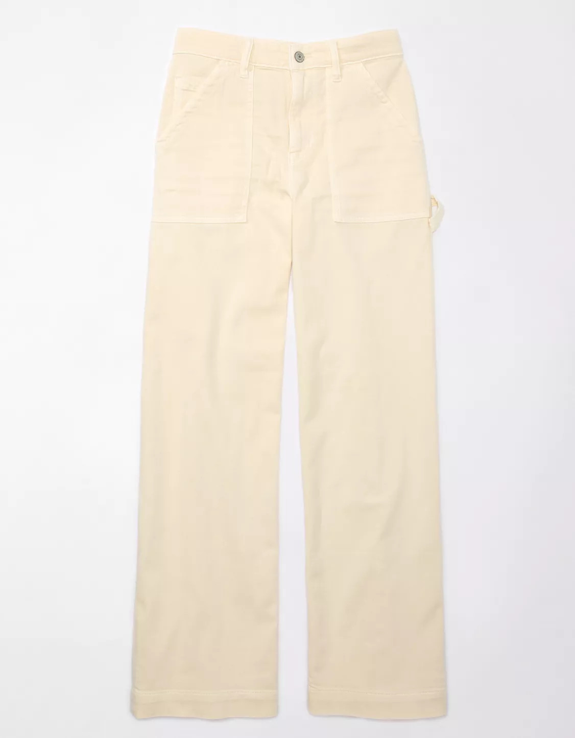 AE Dreamy Drape Woven Super High-Waisted Baggy Wide-Leg Pant | American Eagle Outfitters (US & CA)