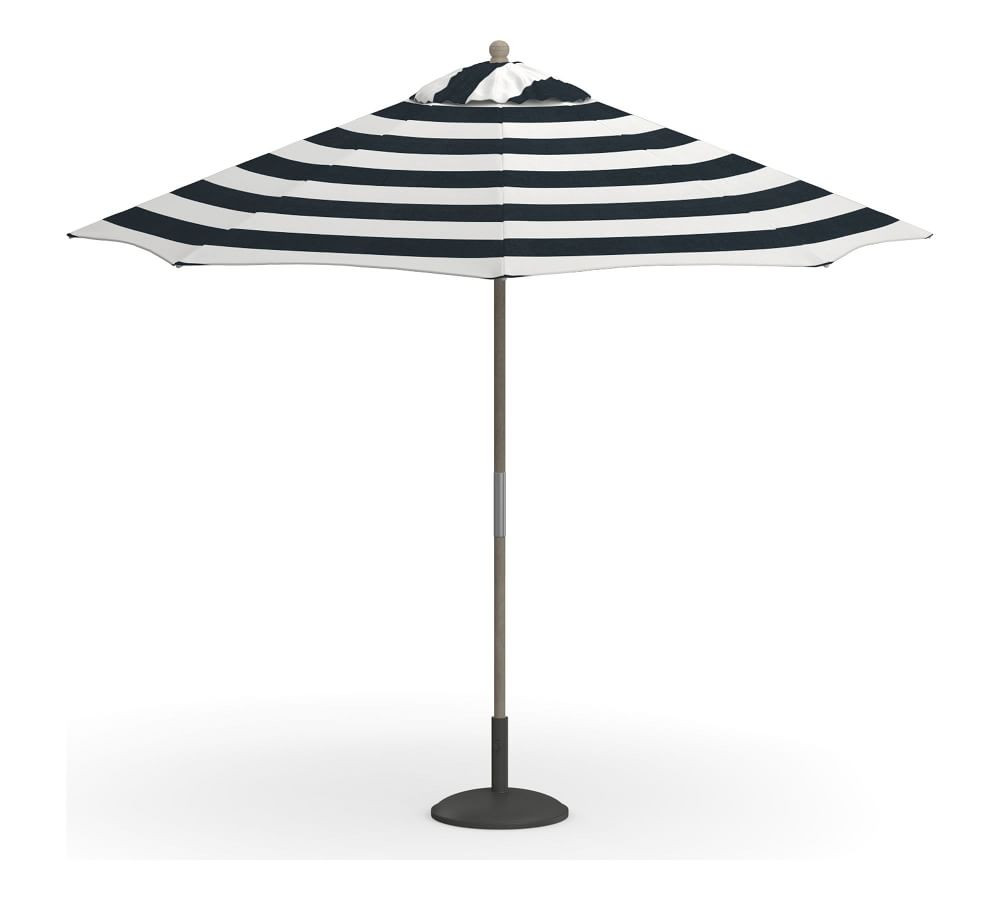 9' Round Outdoor Umbrella – FSC® Eucalyptus Tilt Frame​ | Pottery Barn (US)