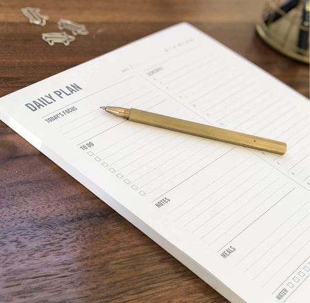 A great way to organize the day and it gives flexibility by allowing you to date your checklist as you please!! #planner #organization 

#LTKfamily #LTKU #LTKSale