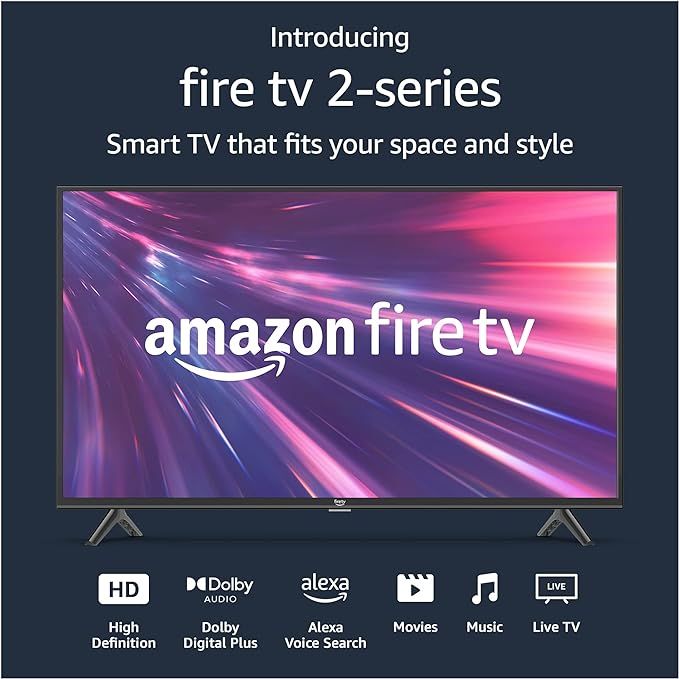 Introducing Amazon Fire TV 40" 2-Series 1080p HD smart TV with Fire TV Alexa Voice Remote, stream... | Amazon (US)
