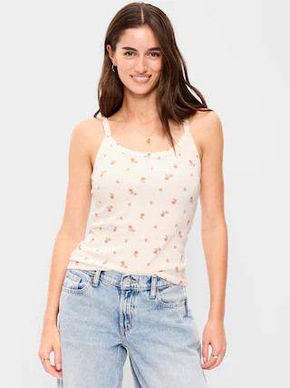 Pointelle Cami Tank Top | Old Navy (US)