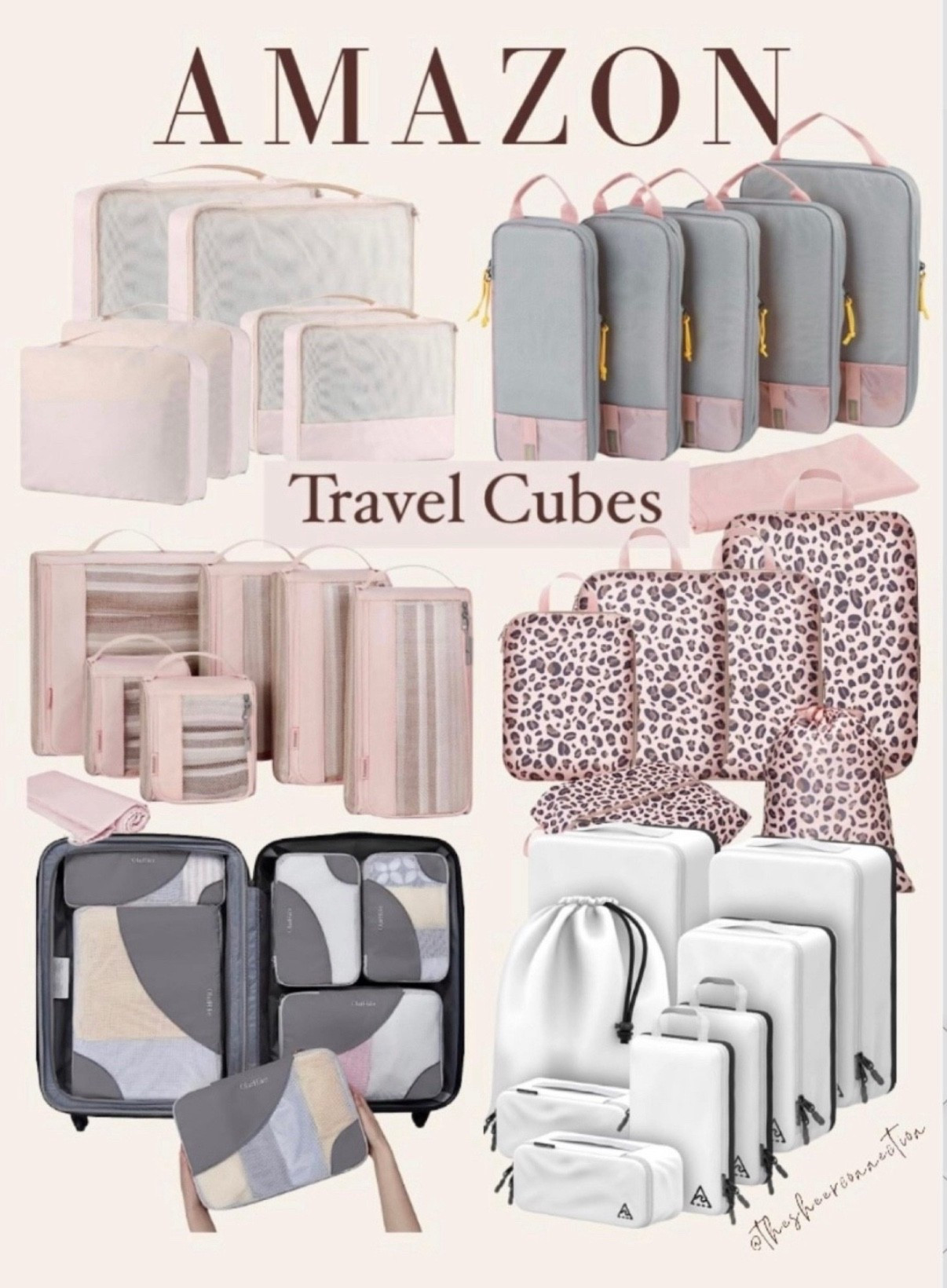 Travel cubes and travel pouches. #travel 
