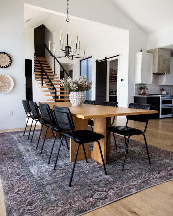 I searched forever for the right rug under our dining table, and this one from…