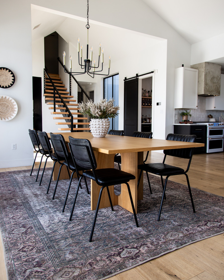 I searched forever for the right rug under our dining table, and this one from…