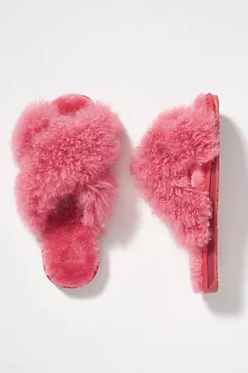 EMU Australia Mayberry Teddy Slippers | Anthropologie (US)