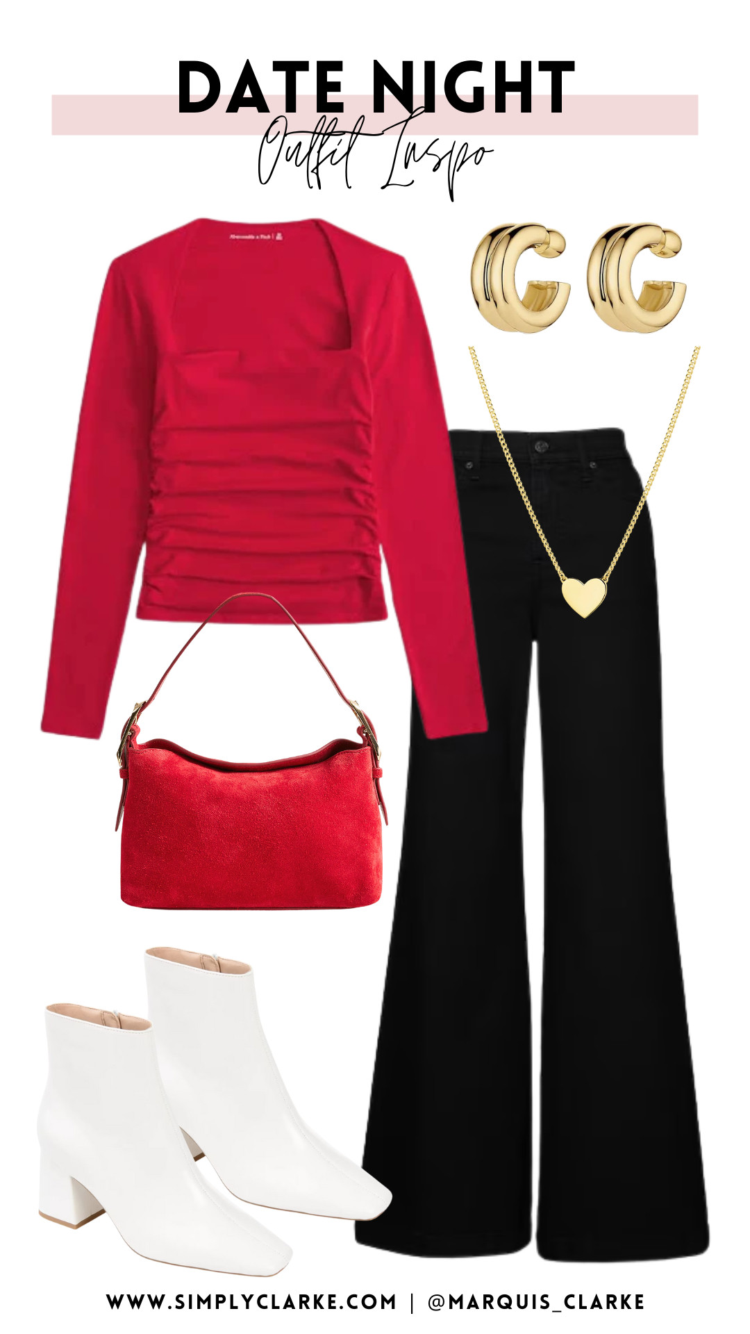 Red date night outfit inspo! Because nothing beats a bold red moment!  

 #LTKValentine #LTKgrwm #LTKootd