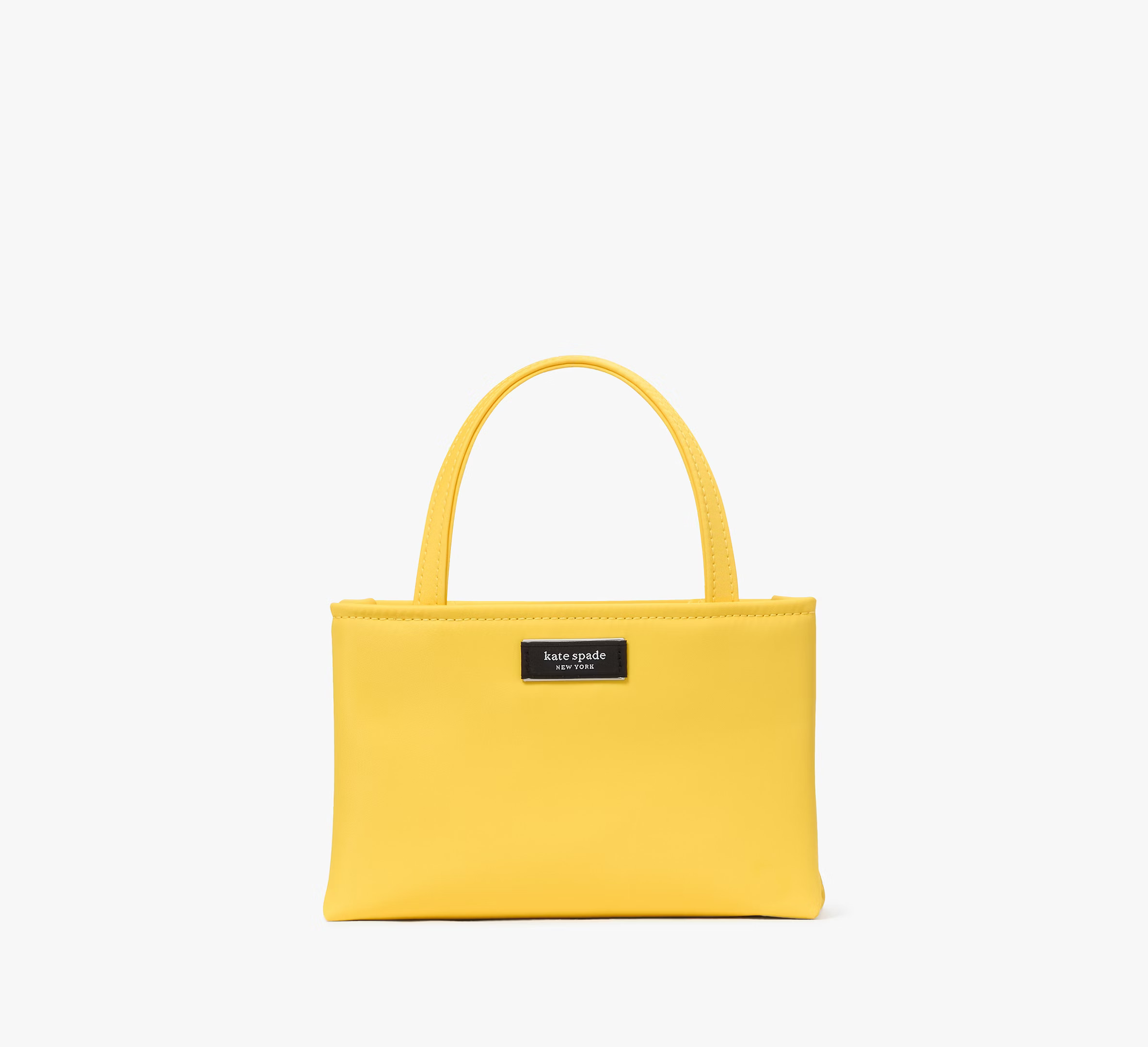 Kate Spade Sam Icon Ksnyl Mini Tote Bag, Yellow Sesame | Kate Spade (US)