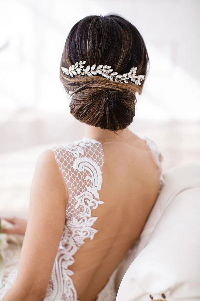 ABRIELLE HALO COMB | BRIDES AND HAIRPINS