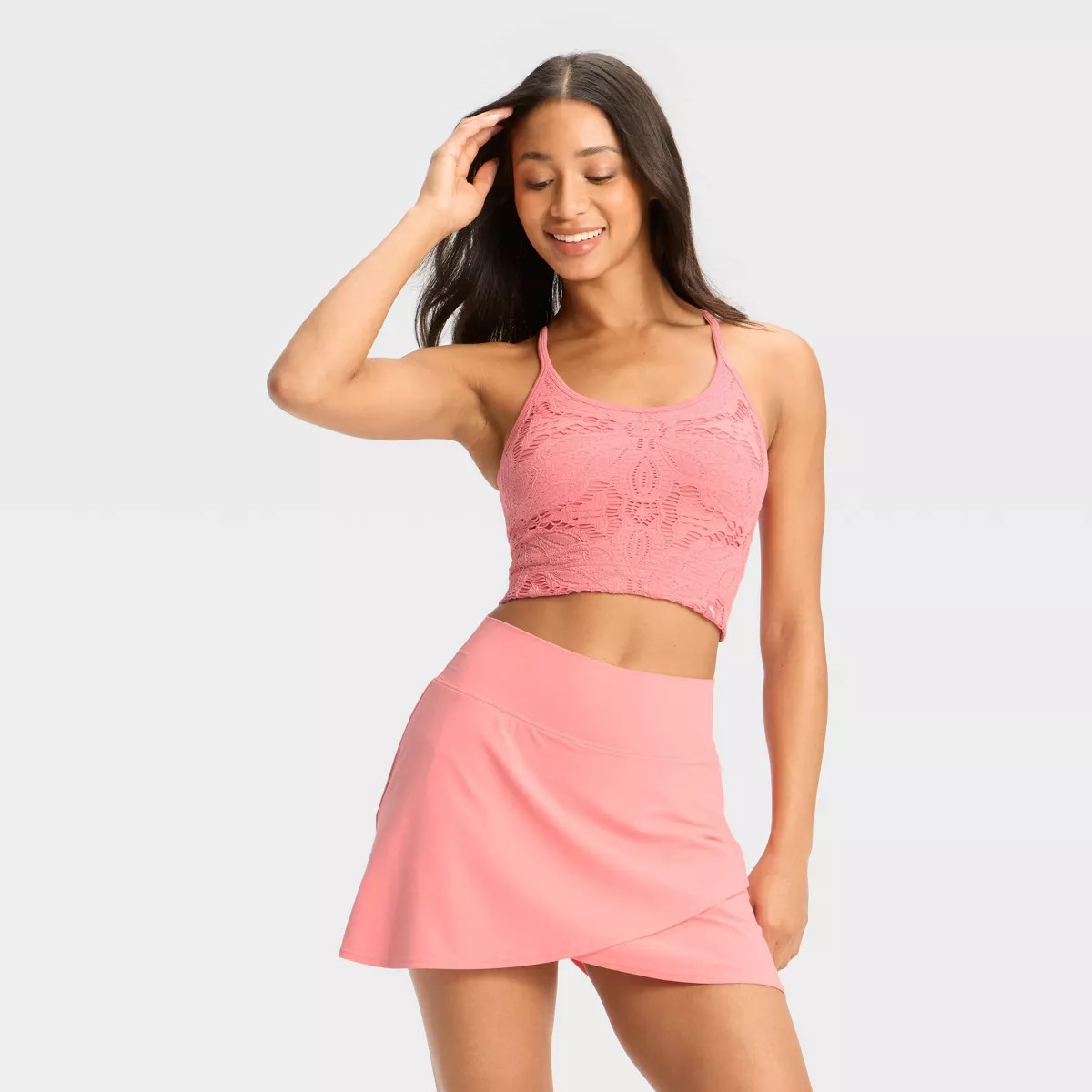 Women's Lace Support Tank Top - JoyLab™ | Target