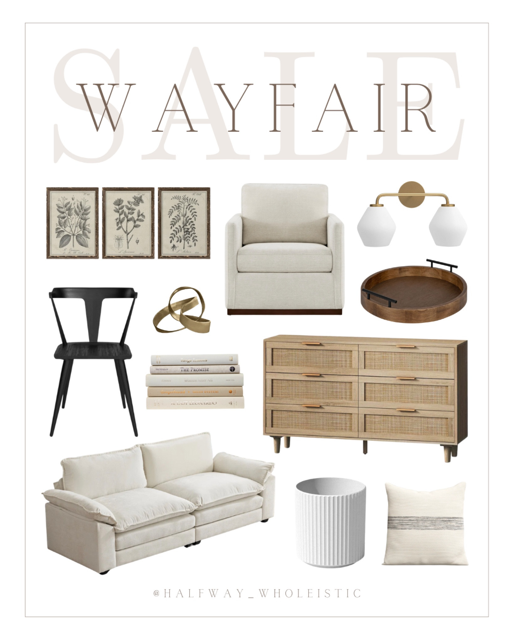 On sale now at Wayfair - living room accent chair and sofa, home decor, rattan dresser, framed wall art, and more!

#spring #pillow #outdoor #planter #lighting 

#LTKsalealert #LTKSeasonal #LTKhome