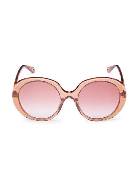 54MM Oval Sunglasses | Saks Fifth Avenue