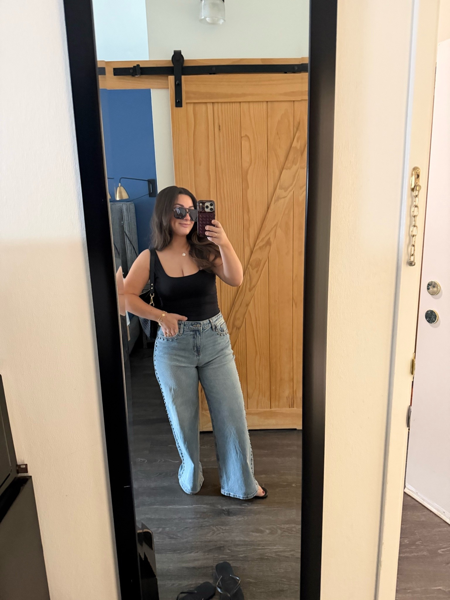 Casual OOTD! Jeans on sale! 

Tank size small 
Denim size 28 

#LTKSeasonal #LTKootd #LTKTravel

#LTKootd #LTKPetite #LTKSaleAlert