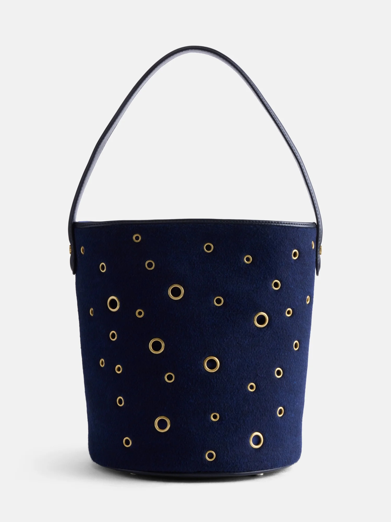 Free Assembly Women’s Grommet Bucket Bag, Smoky Olive | Walmart (US)