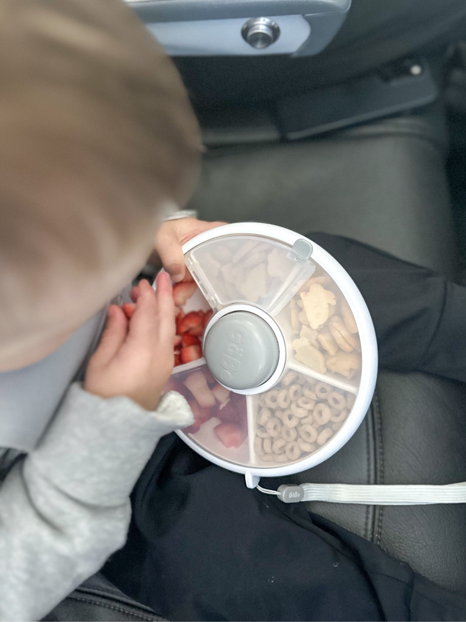 My toddlers favorite snack container 😋 

•toddler travel, plan ride, snack storage, amazon find, target find, gobe 

#LTKKids #LTKTravel #LTKBaby