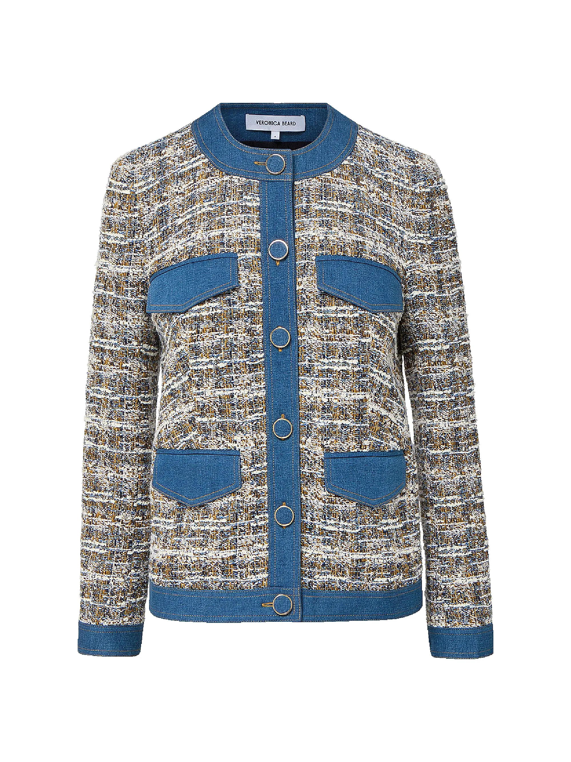 Ainslie Tweed Cotton-Blend Jacket | Saks Fifth Avenue