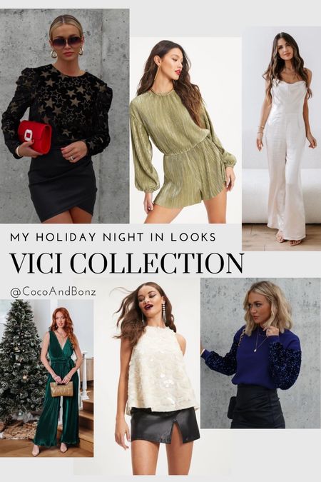 Staying in for NYE? Grab these from Vici for a festive look!

#LTKHoliday #LTKstyletip #LTKSeasonal