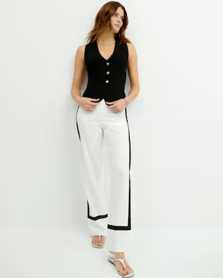 Colorblocked Trouser | White House Black Market