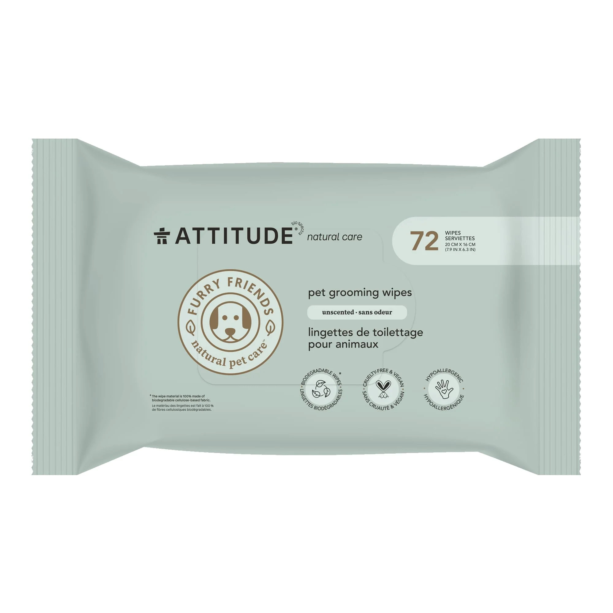Pet Grooming Wipes | ATTITUDE
