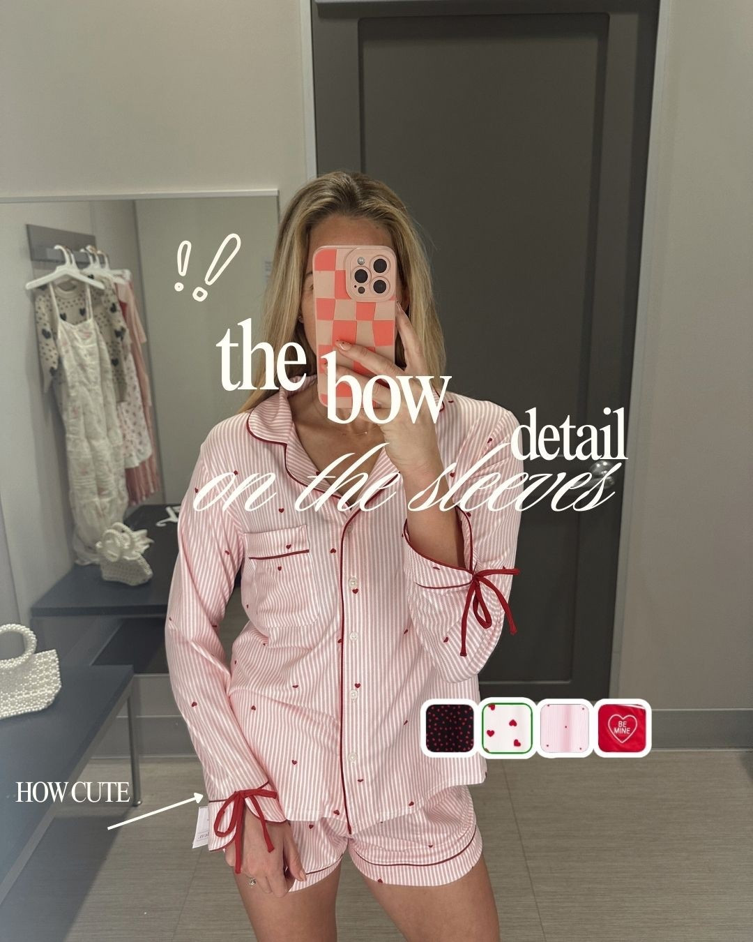 vday inspired look 💘 pjs are so comfy !! 

#LTKootd #LTKFindsUnder50 #LTKSeasonal