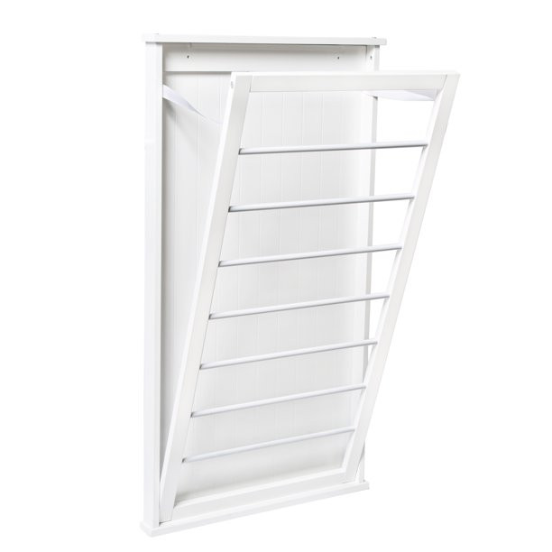 Honey Can Do Large Wall-Mounted Drying Rack, White | Walmart (US)
