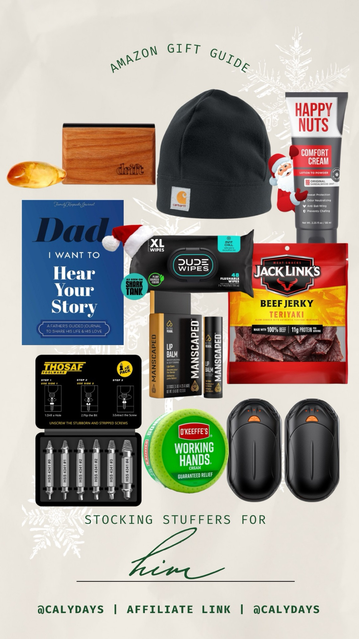 Amazon stocking stuffers for men / husband stocking stuffers / dad stocking stuffers / brother stocking stuffers / boyfriend stocking stuffers / stocking stuffers for him 

#LTKMens #LTKHoliday #LTKGiftGuide