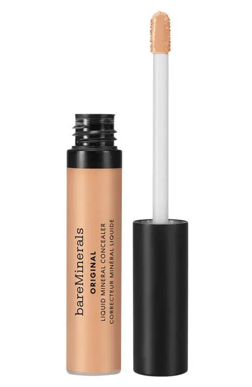 bareMinerals® ORIGINAL Liquid Mineral Brightening Concealer in Light/Medium 2.5N at Nordstrom | Nordstrom