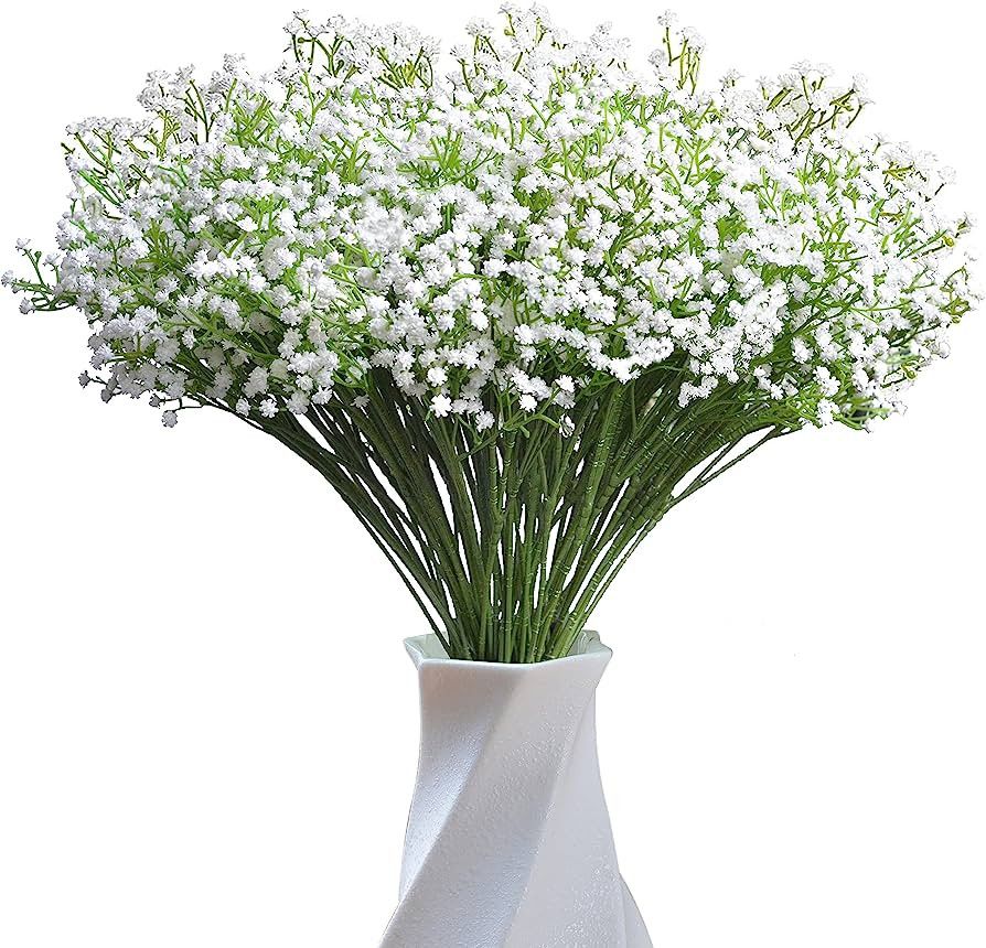 JIFTOK Babys Breath Artificial Flowers Amazon finds amazon deals amazon sales | Amazon (US)