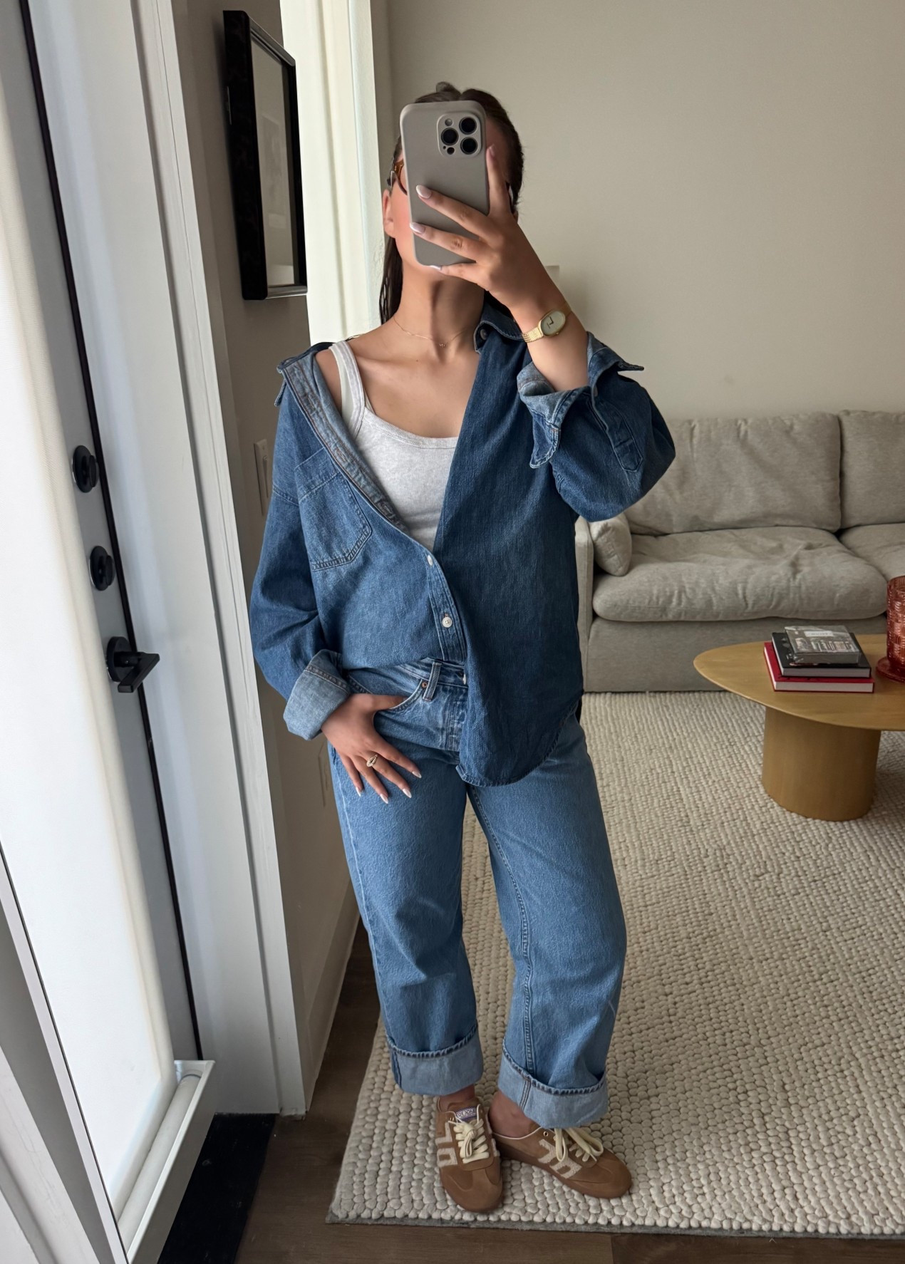 s in shirt! runs a little oversized