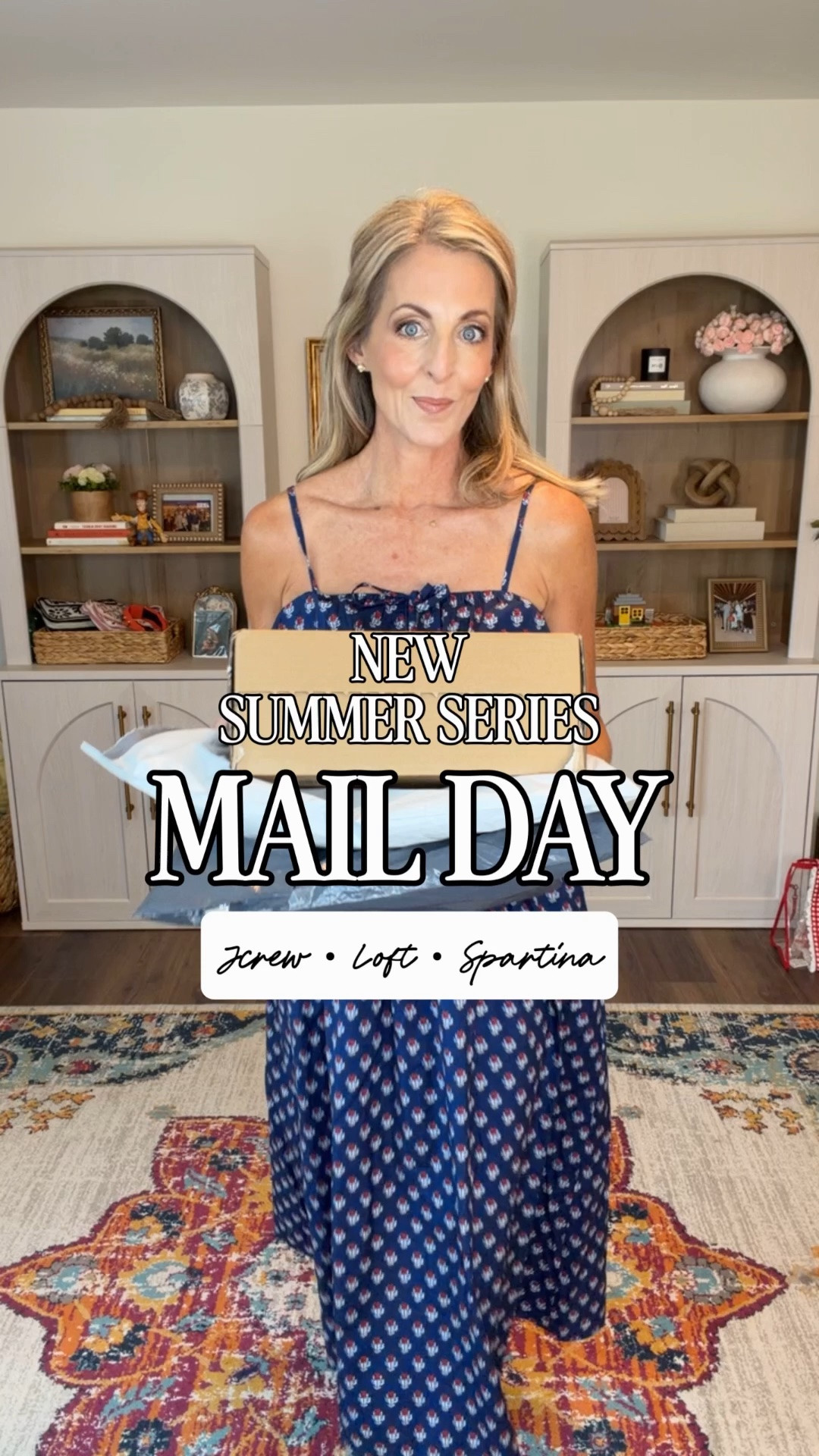 📬 MAIL DAY!! I thought we’d start a new summer series and round up everything that lands on my doorstep into one fun reel! Comment SUMMER for links.

Today’s Mail Day includes J.Crew Factory, Loft, Spartina, and a few surprises. Most pieces are on sale and fully stocked.

Pick your favorite look and let me know what you think of this new summer series! ☀️👇

summer outfits, coastal style, vacation outfits, classic summer fashion, affordable fashion, J.Crew Factory finds, Loft style, Spartina style, summer wardrobe, teacher style, over 40 fashion, summer fashion finds