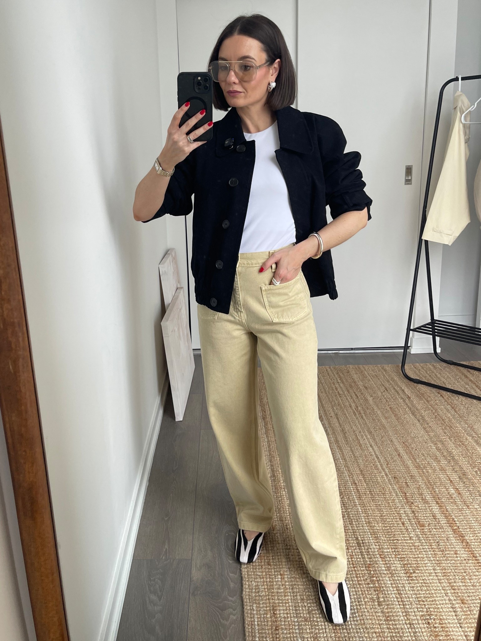 Love a pop of zebra print! This jacket is such a great one for Spring (S), and I’ve been qearing these yellow jeans on repeat (size 4)!

#LTKSeasonal #LTKootd