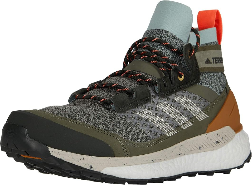 adidas Women's Terrex Free Hiker Blue Hiking Boot | Amazon (US)