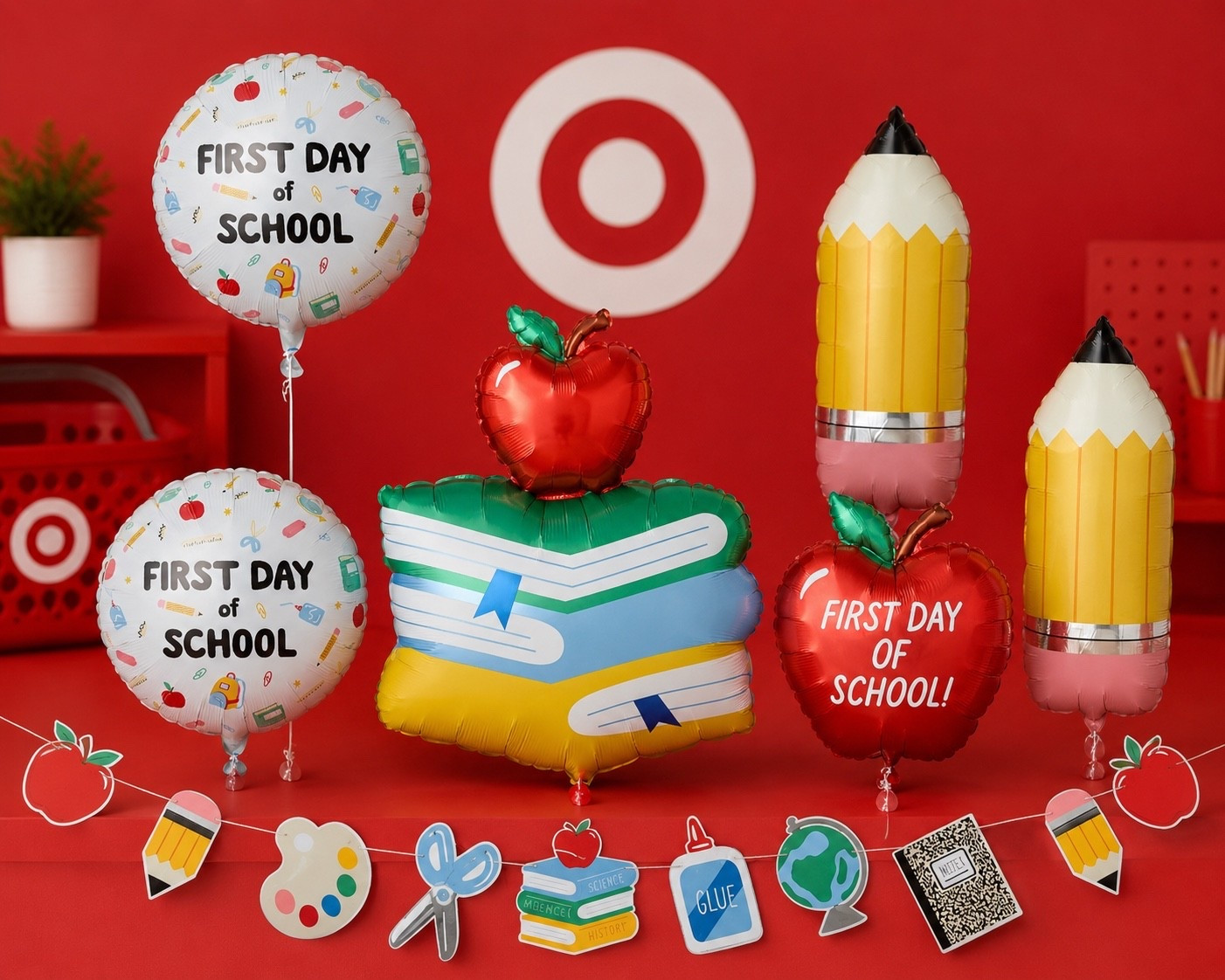Back to school banner, back to school balloons, target back to school decorations, classroom decorations, first day of school decor

#LTKmomlife #LTKSeasonal #LTKKids