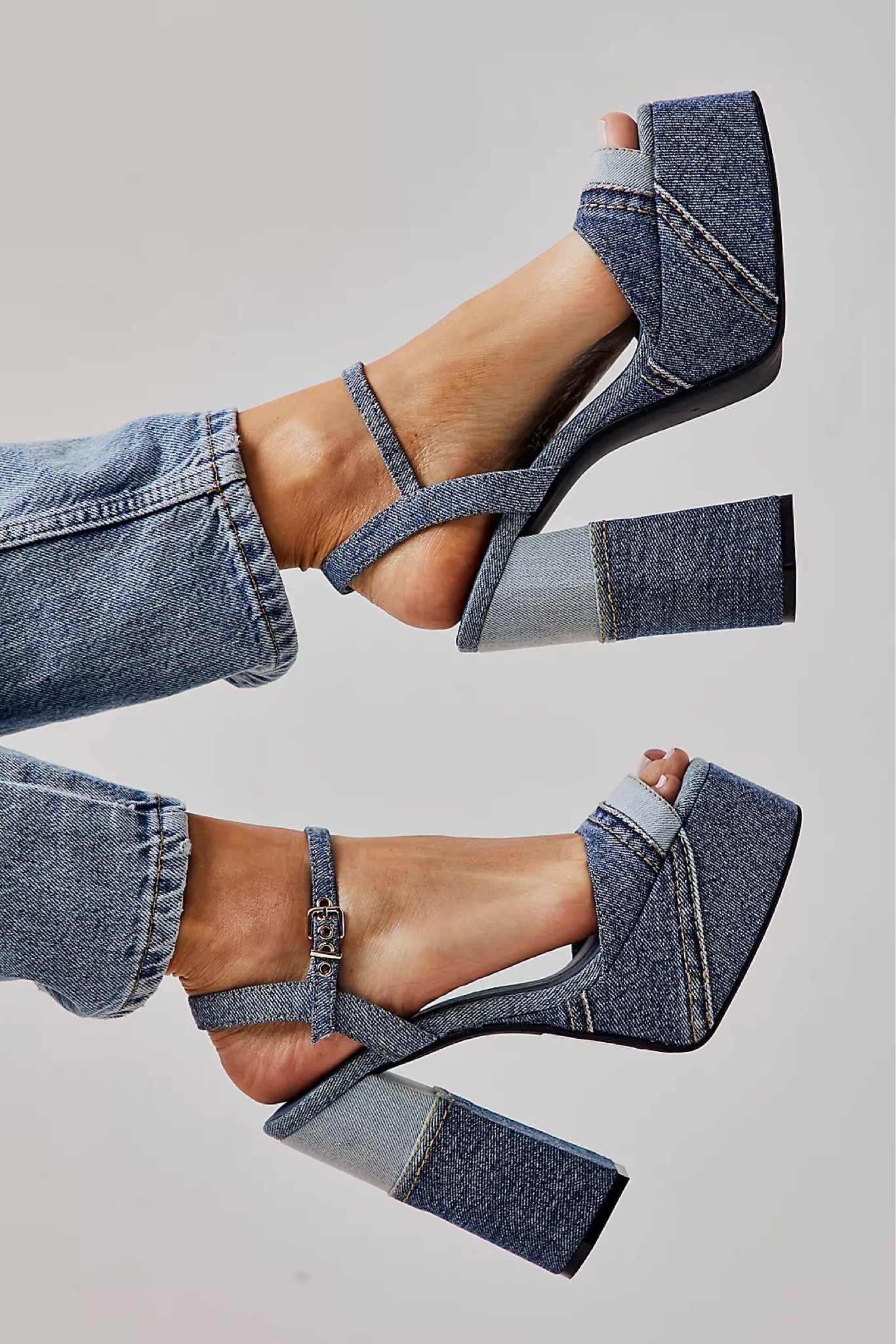 Springing into denim down to the shoes! Jeffrey Campbell’s denim daze platform heels are perfect found at Free People!

#LTKshoecrush #LTKFind #LTKstyletip