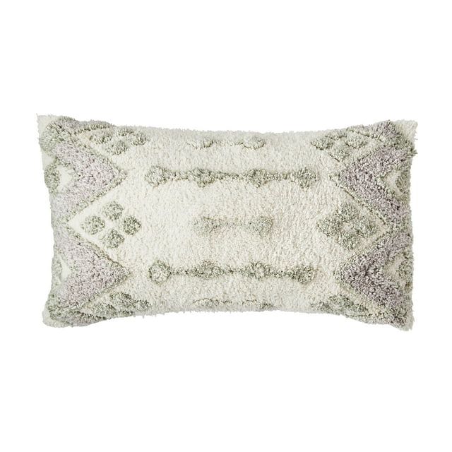 Better Homes & Gardens Sage Moroccan 14" x 24" Pillow by Dave & Jenny Marrs - Walmart.com | Walmart (US)