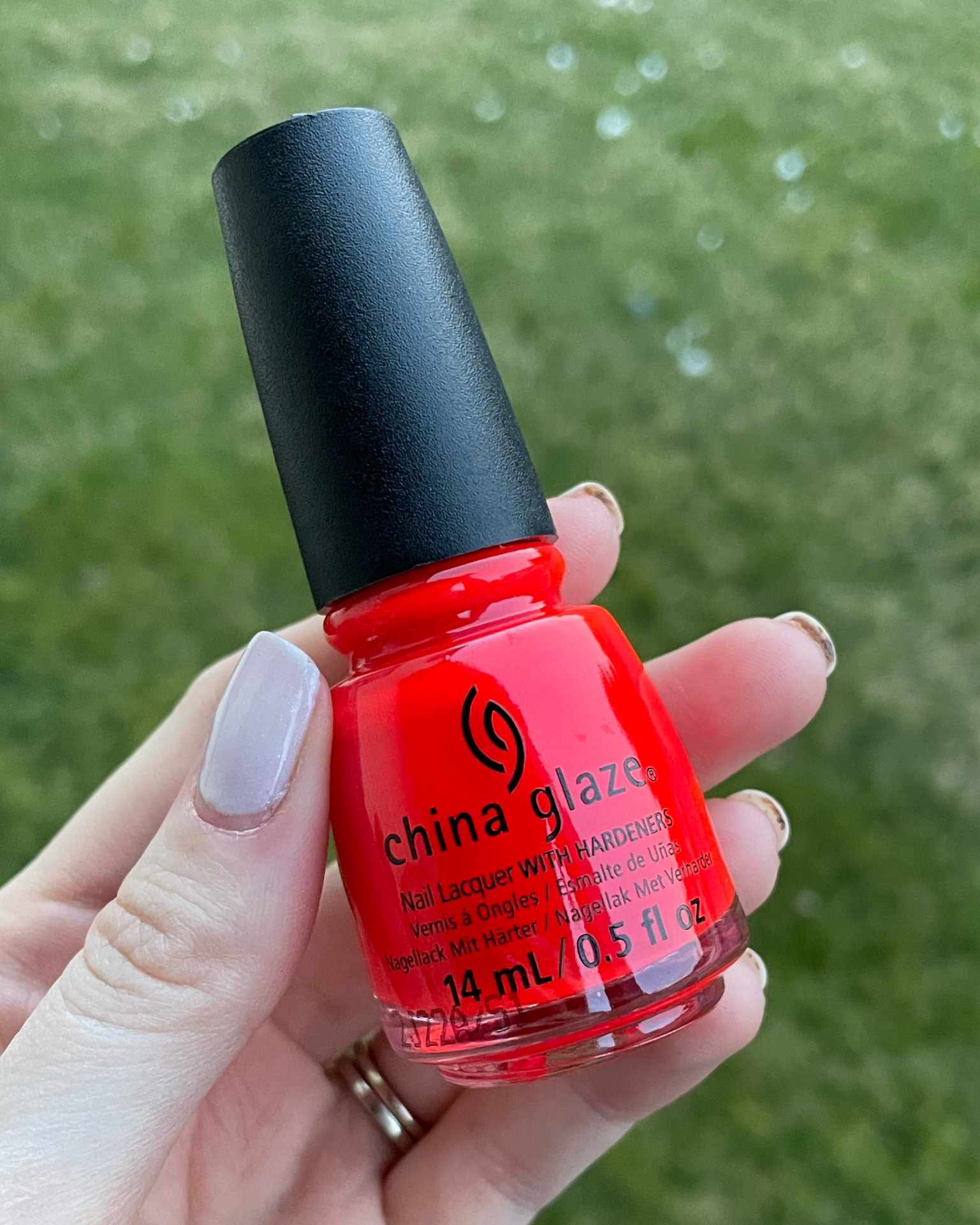 Perfect neon orange red nail polish for summertime - China Glaze “Flame Buoyant” 
.
Spring summer nail color 

#LTKunder50 #LTKbeauty #LTKSeasonal