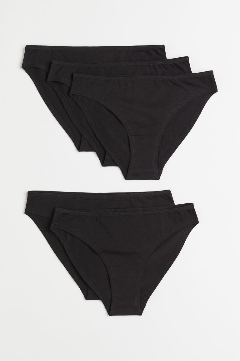 H & M - 5-pack Briefs - Black | H&M (US + CA)