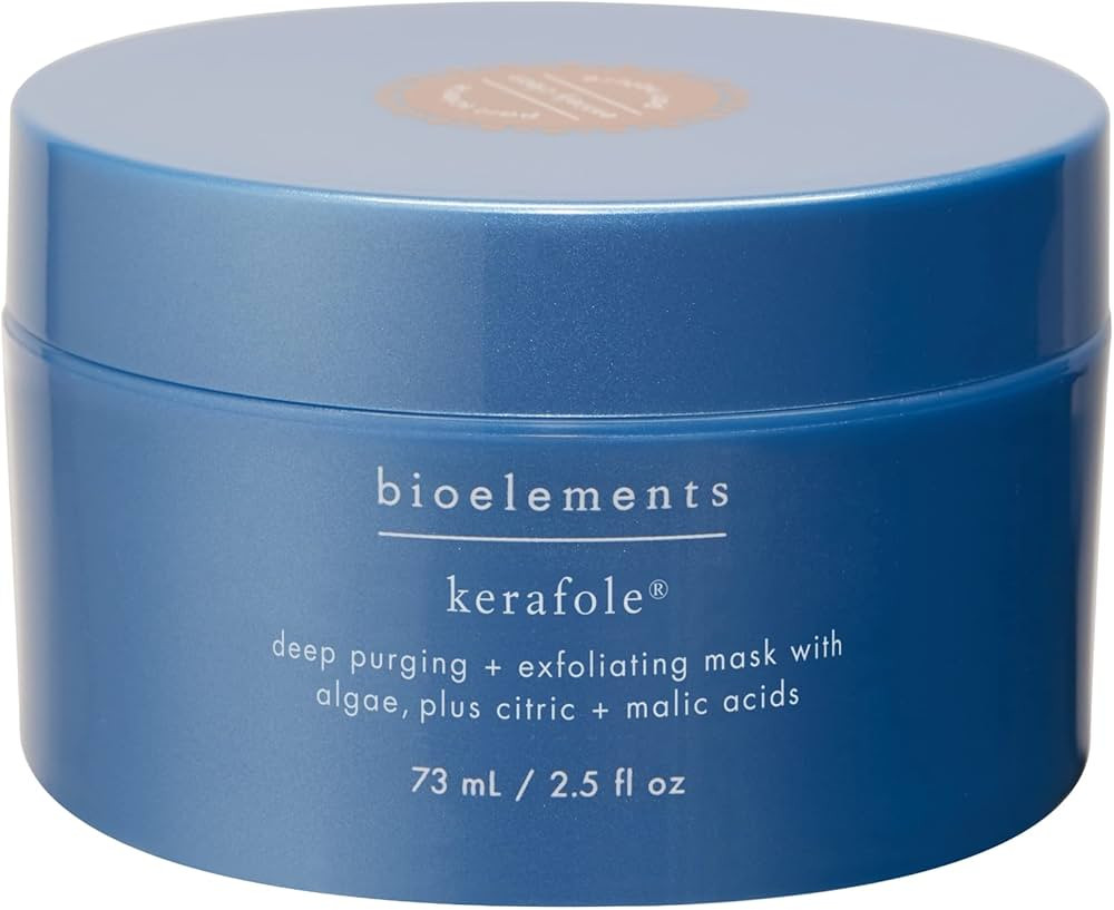 Bioelements Kerafole - 2.5 fl oz - Deep-Purging Facial Mask for Fresh, Radiant Skin - Vegan, Glut... | Amazon (US)
