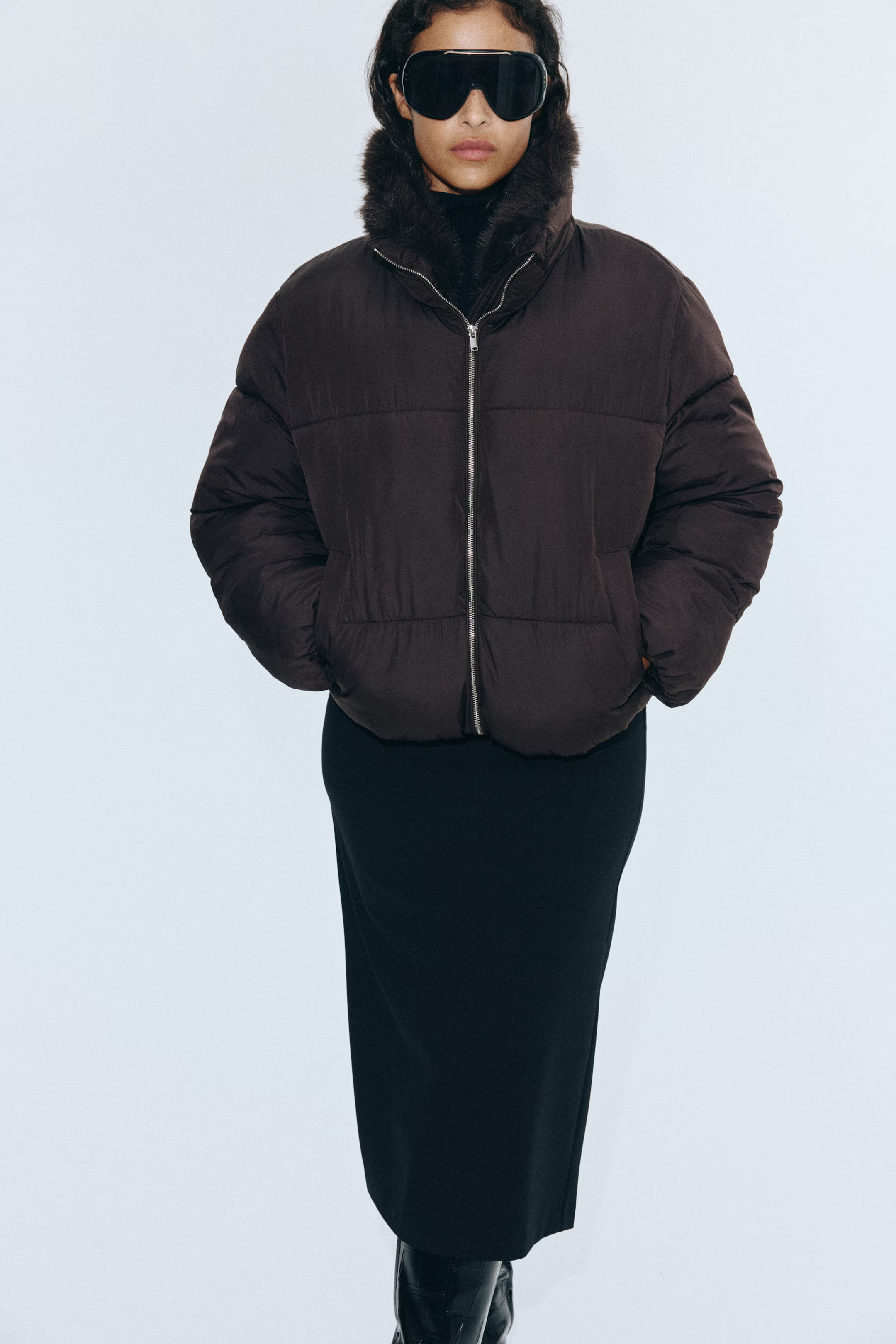 Oversized puffer jacket | H&M (UK, MY, IN, SG, PH, TW, HK)