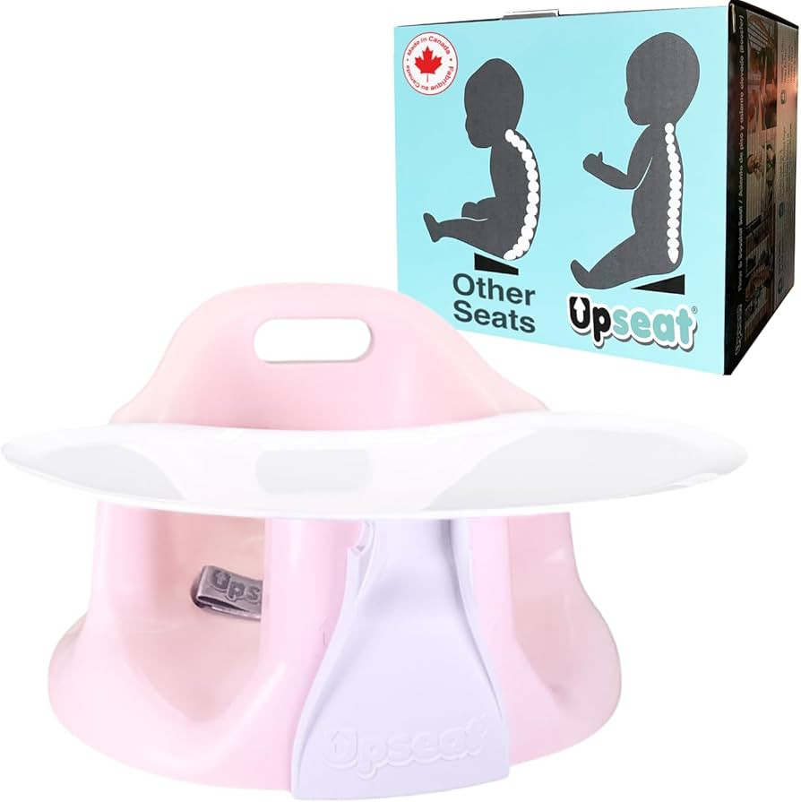 Upseat Baby Floor Seat Booster Chair for Sitting Up with Removable Tray for Meals and Playtime, D... | Amazon (US)