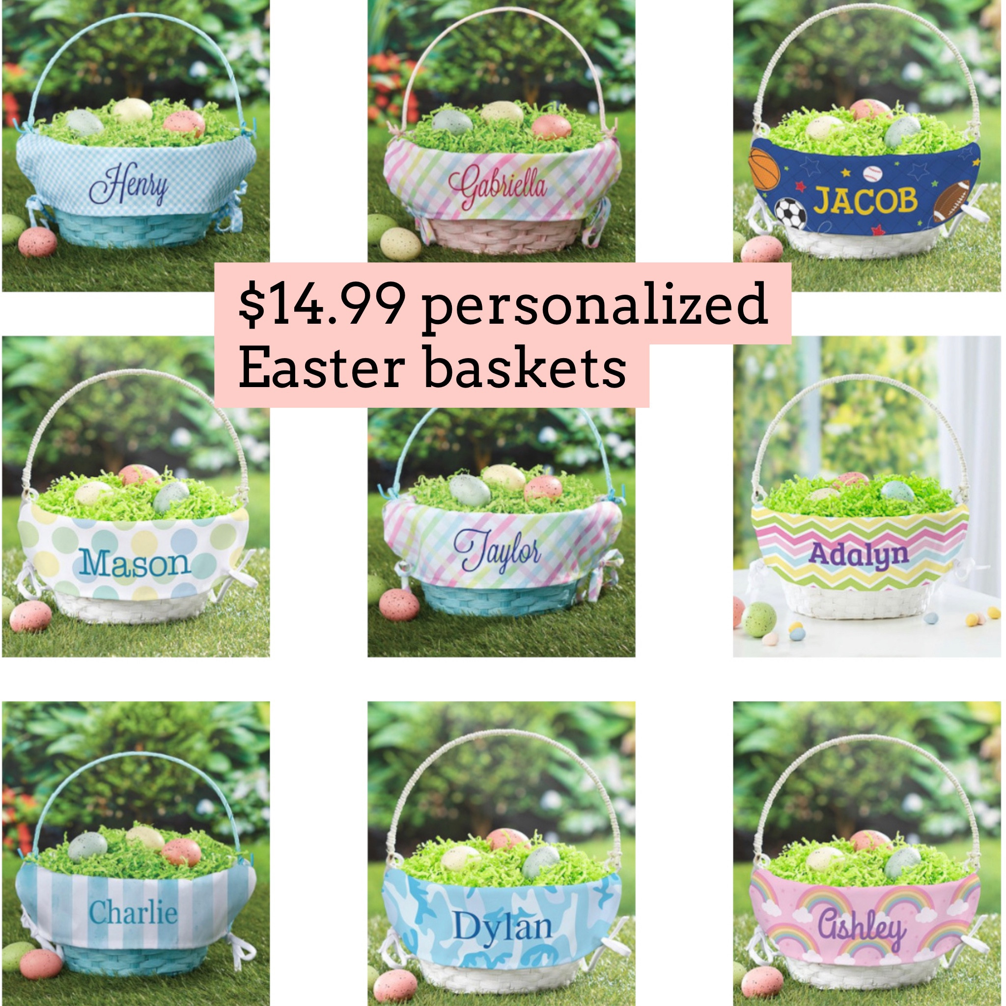 Easter basket 

#LTKsalealert #LTKunder50 #LTKkids