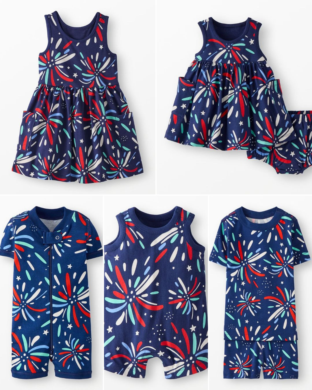 Fireworks PJs on sale, perfect for family matching! 

 #LTKSeasonal #LTKBaby #LTKKids