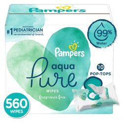 Pampers Aqua Pure Wipes (Select Count) | Target