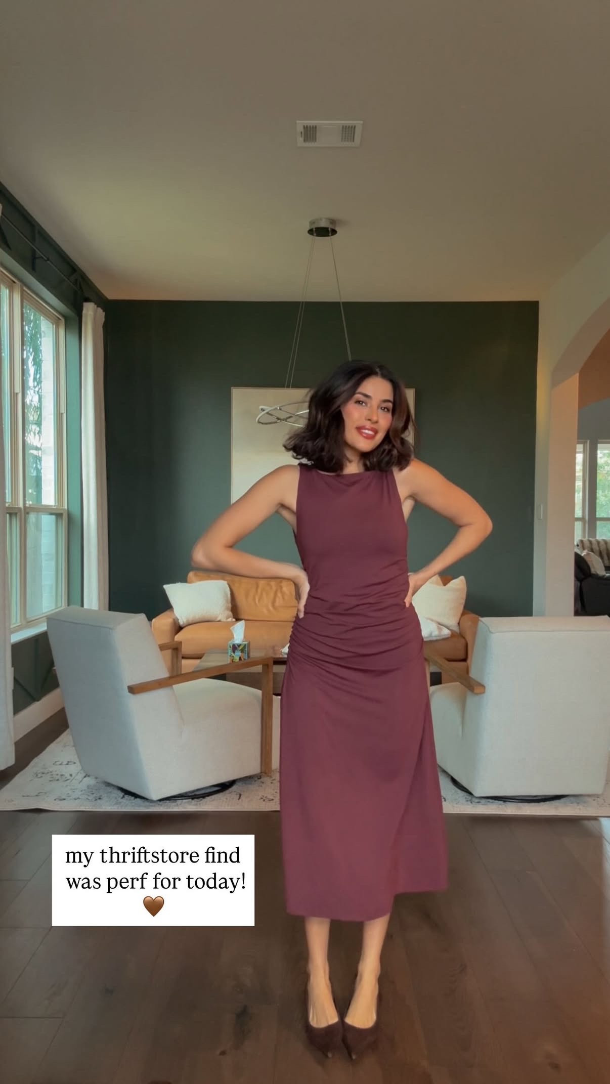 thrift find! linked same dress in different color  

 #LTKHoliday #LTKgrwm #LTKootd