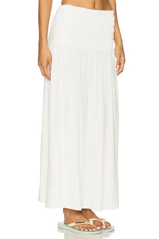 Smocked Skirt
                    
                    Bobi | Revolve Clothing (Global)