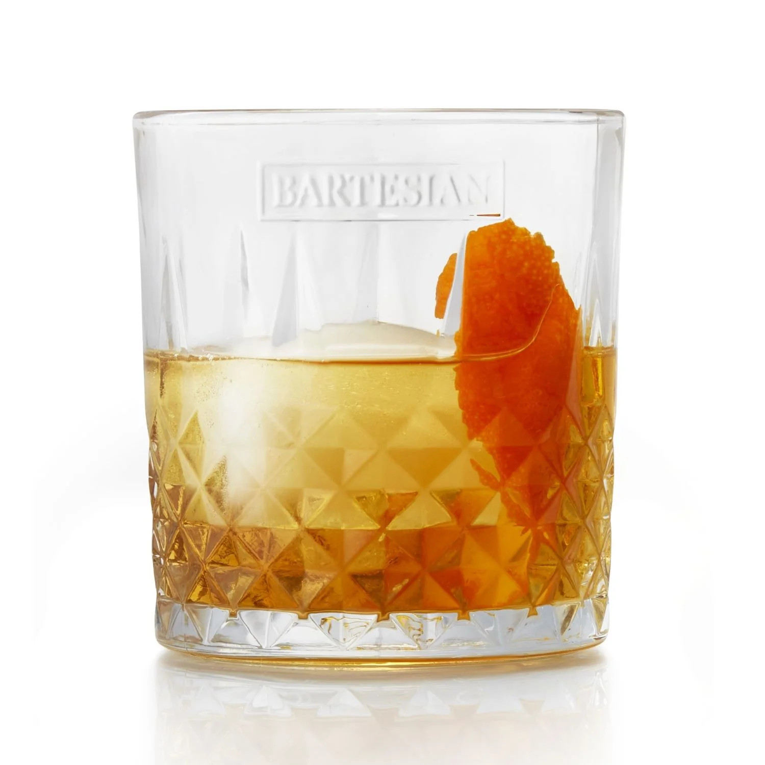 Diamond Etched Lowball Glassware for the Perfect Drink | Bartesian | Bartesian