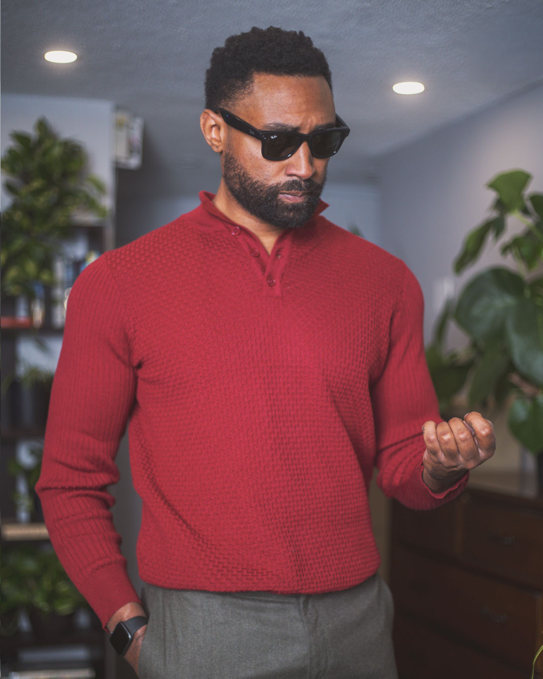 Perfect shade of red to stand out.  

 #LTKParties #LTKWorkwear #LTKMens