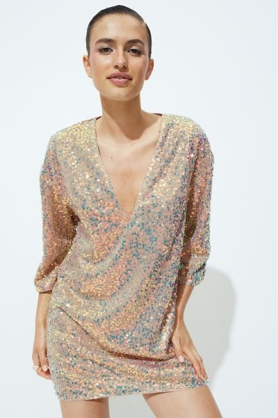 Glittery Sequined Dress | H&M (US + CA)