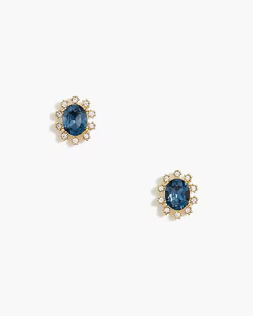 best seller5.0(5 REVIEWS)Oval gem earrings 439 people looked at this item in the last day | J.Crew Factory